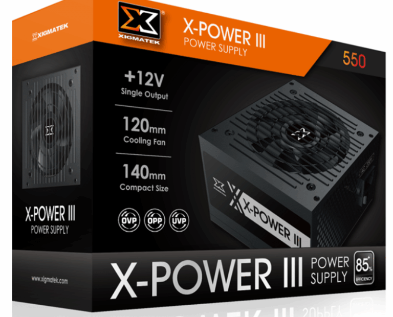 Nguồn máy tính Xigmatek X-POWER III 550 – 500W EN45983