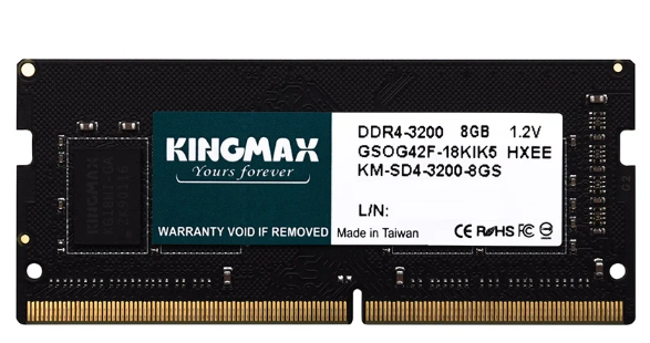 Ram Laptop KINGMAX 8GB DDR4 Bus 3200