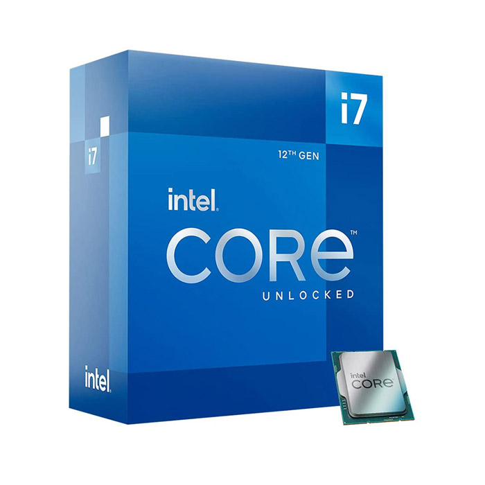 Bộ xử lý trung tâm Intel Core i7 12700 (Intel LGA1700 – 12 Core – 20 Thread – Base 3.6Ghz – Turbo 4.9Ghz – Cache 25MB)