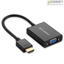 Cáp chuyển đổi HDMI sang VGA có Audio Ugreen 40233
