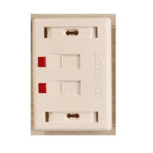 Mặt nhựa 02 cổng