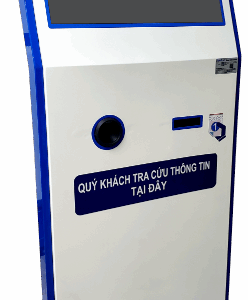 Màn hình cảm ứng 17” hệ máy lấy số DAVISOFT